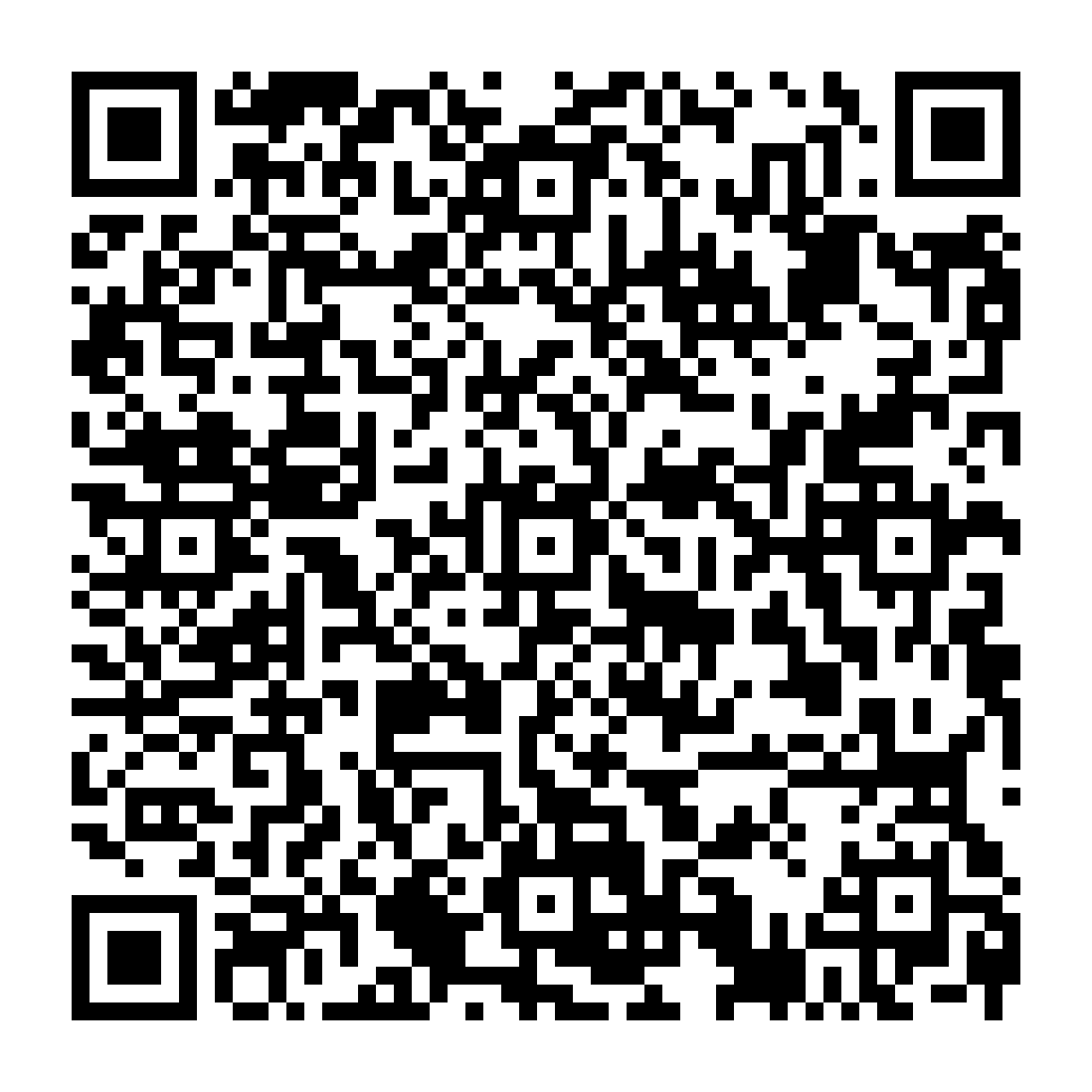 QR-kode til scanning på tee